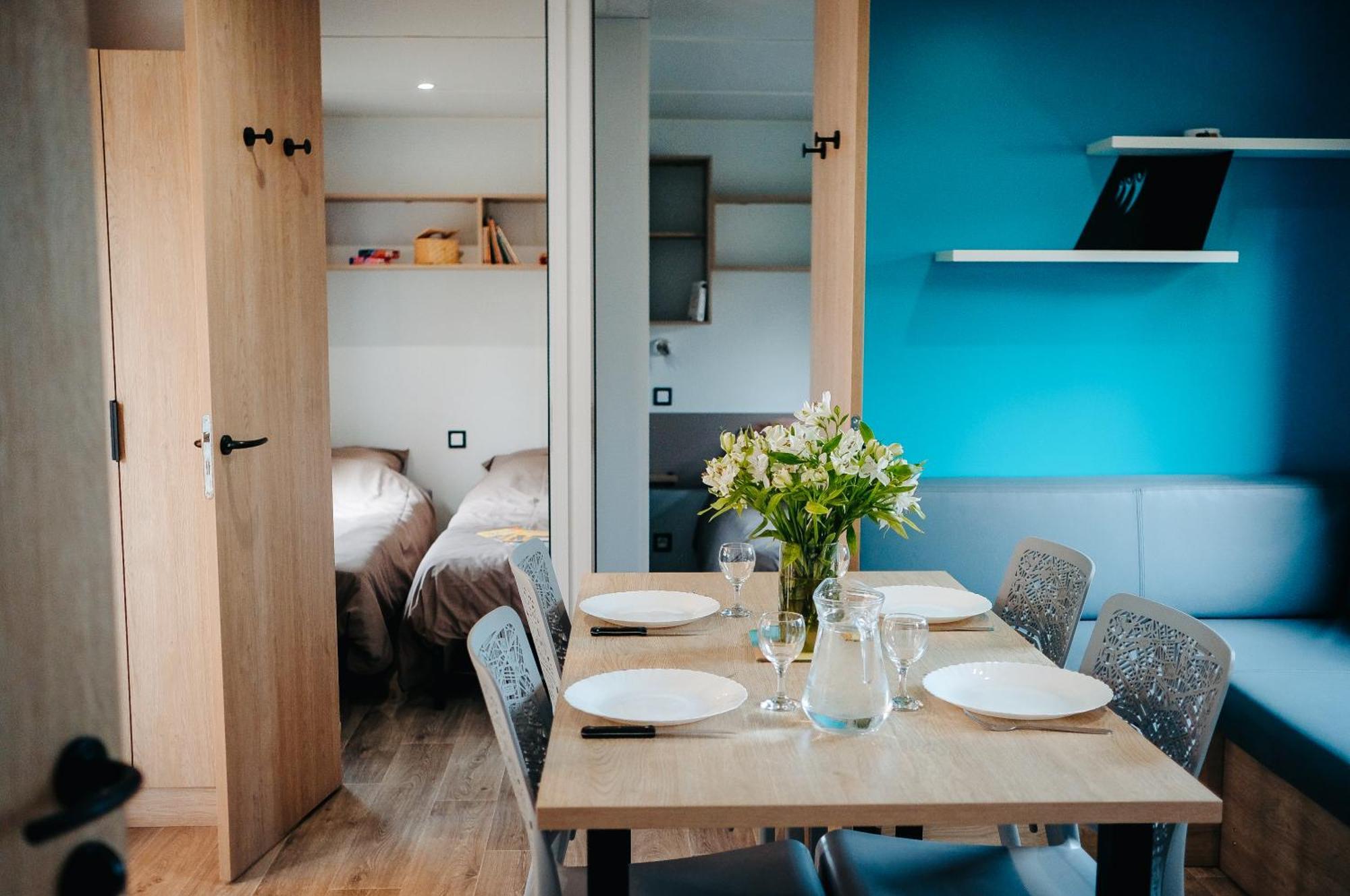 Mobil Home Xxl 4 Chambres - Camping Le Viaduc Мийо Экстерьер фото
