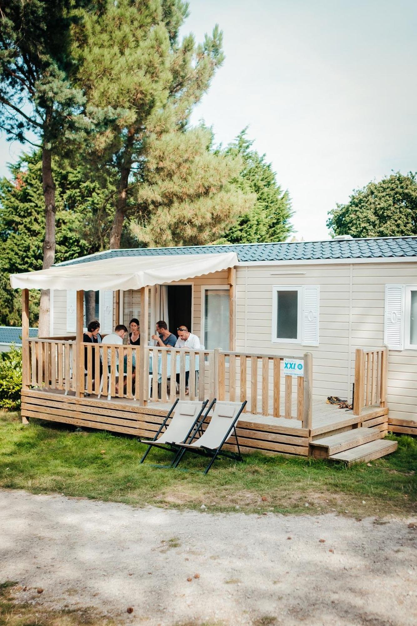 Mobil Home Xxl 4 Chambres - Camping Le Viaduc Мийо Экстерьер фото