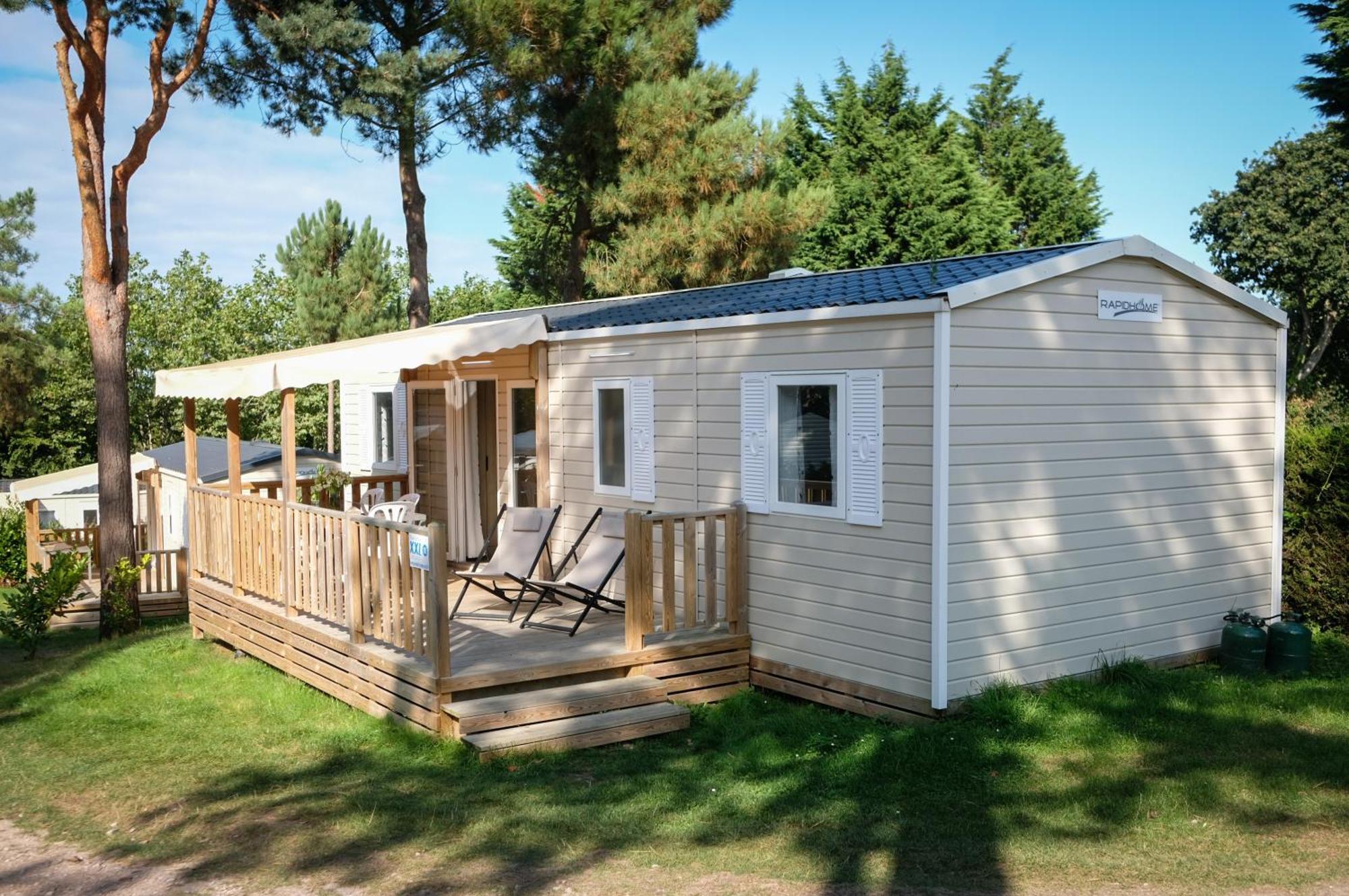 Mobil Home Xxl 4 Chambres - Camping Le Viaduc Мийо Экстерьер фото